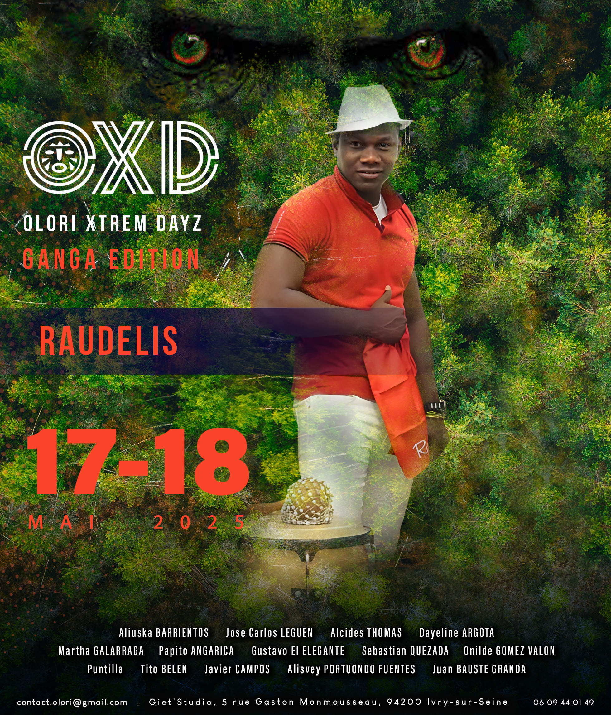 OXD 2025 ganga edition Raudelis